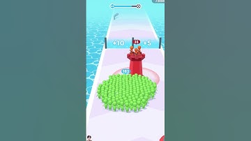 Crowd Count Master Squad Run 3D.44 #shorts #games #gaming