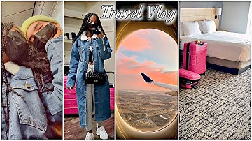 Traveling alone With My Boyfriend For the First Time + Hotel Room Tour (Baecation vlog)