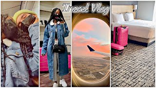 Traveling alone With My Boyfriend For the First Time + Hotel Room Tour (Baecation vlog)