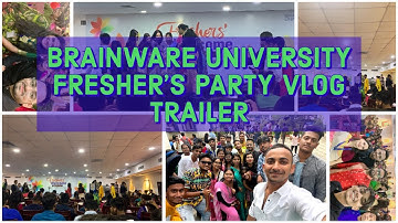 Brainware University 🏢|| Freshers Party Vlog Trailer 🎥 || Full Video Coming soon ❤️