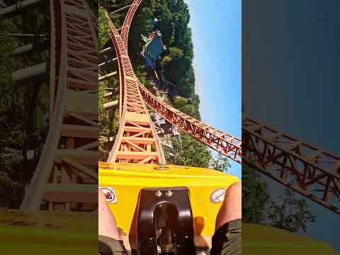 ⚡ Expedition GeForce 🎢 #Shorts #Rollercoaster #coffindance #airtime