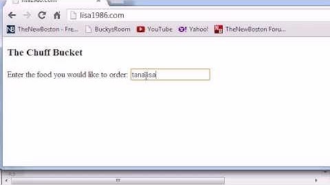 AJAX Tutorial - 10 - Changing the Users HTML