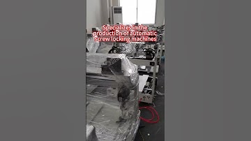 Specializes in the production of automatic screw locking machines #zhenjumachinery