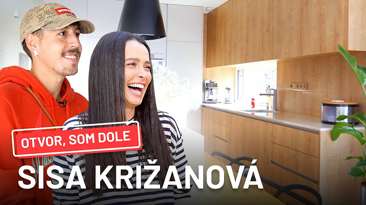 Sisa Križanová ukázala elegantný dom (OTVOR, SOM DOLE)