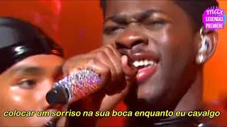 Lil Nas X   Montero Call Me By Your Name Live on SNL Tradução Legendado