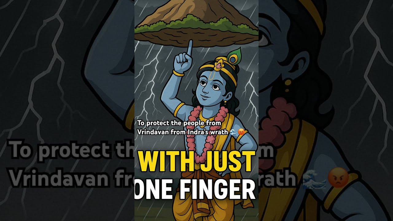 Did Krishna Really Lift A Mountain With One Finger 