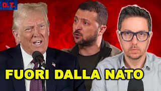 USA: UCRAINA FUORI DALLA NATO come chiede la Russia