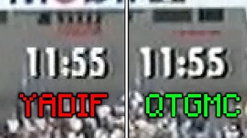 Deinterlacing - YADIF vs QTGMC