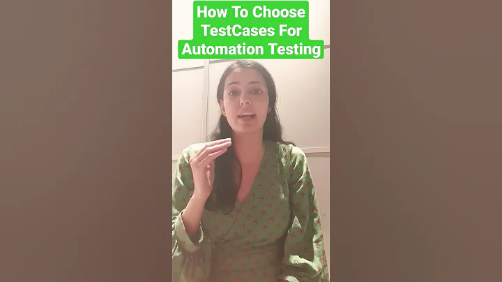 How To Choose Testcases For Automation Testing?#automationtesting #automation #shortswithcamilla