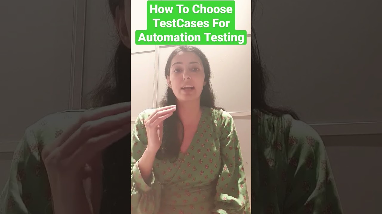 How To Choose Testcases For Automation Testing?#automationtesting #automation #shortswithcamilla