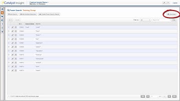 Catalyst Insight Tutorial: Power Search