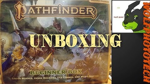 📦🐉🎲7/12/20) Part 1 , Unboxing Pathfinder 2nd edition Beginner box by Paizo Publishing /( P2 ) TTRPG