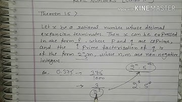 Theorem 1.5 Class 10th NCERT