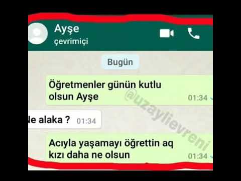 En Iyi WhatSapp Konusmaları!! 2018!