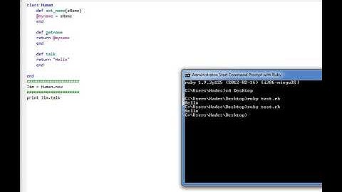 Ruby Programming Tutorial: Part 2 - Classes, Methods, Objects