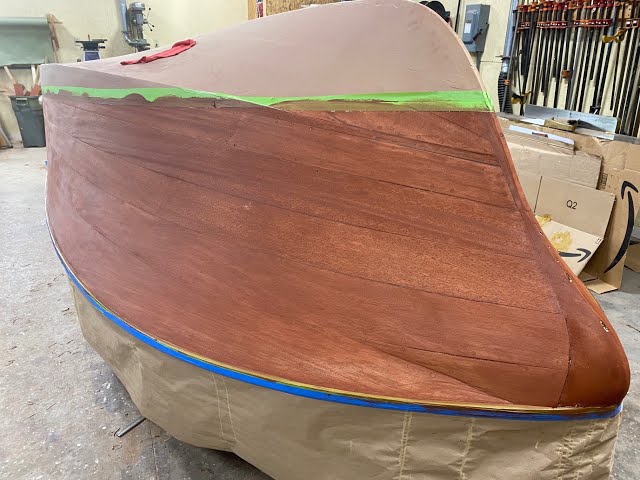 1956 Chris Craft 19' Capri Bleach Stain Milestone 6 1 2020 Snake Mountain Boatworks LLC