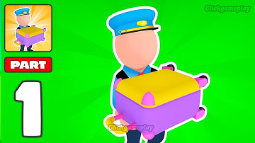 Airport Rush 3D Gameplay Walkthrough Part 1 - Tutorial Plane Airport Business (Android,iOS)