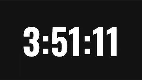 4 Hour Timer #timer #timemanagement #timerclock #trending