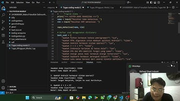 Tugas Pemrograman Komputer Modul 2, kuis game sederhana