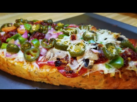 French Bread Pizza| Cook with Me