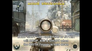 DROP SHOT JITTER, XMOD Rapid Fire MOD CHIP, Modded XBOX 360,XBOX ONE,PS3,PS4 modchip controller