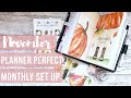 November Set Up | Planner Perfect Scripting Method