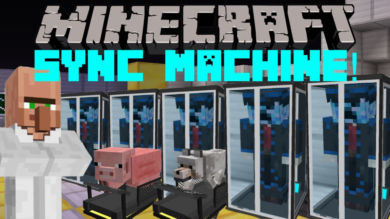 Minecraft | SYNC MACHINE! (Piggy Treadmills & Clones!) | Sync Mod ...