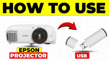 How To Use Epson Projector With USB (How To Connect Epson Projector With USB)