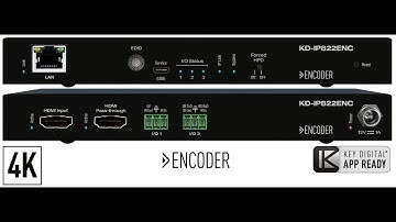 Key Digital - KD IP822ENC DEC Enterprise AV over IP Encoder su IP per espansioni Audio Video
