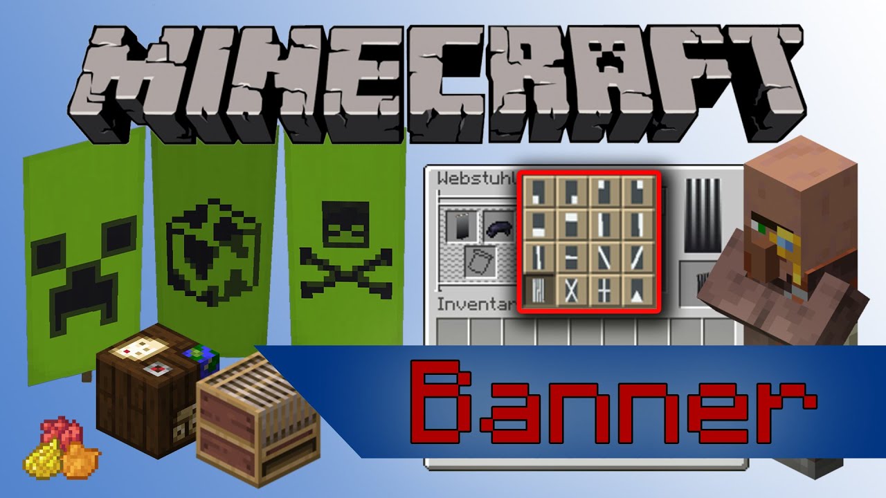 Minecraft 1 16 Banner Erstellen Muster Und Bannervorlagen Wie Geht Was 021 Youtube