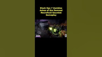 Gameplay van Black Ops 7 Zombies Necrofluid Gauntlet Wonder Weapon! (BO7 Zombies Ashes of the Dam...