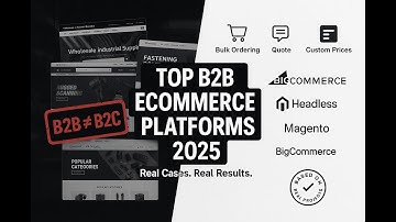 B2B Ecommerce Platforms: Top Solutions in 2025