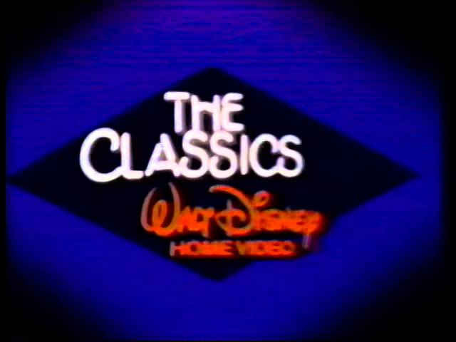 Walt Disney Home Video - The Classics (1985) Company Logo (VHS
