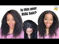 You Can&#39;t Tell Me this ISN&#39;T My REAL Hair‼️ Natural Kinky Curly Wig | Ft. Nadula Hair