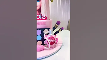 Barbie Cake Cake Barbie Topper Cakedesign کیک باربی دخترانه تاپر 