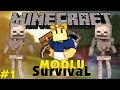 Minecraft Modlu Survival - Lanetli Başlangıç - Bölüm 1