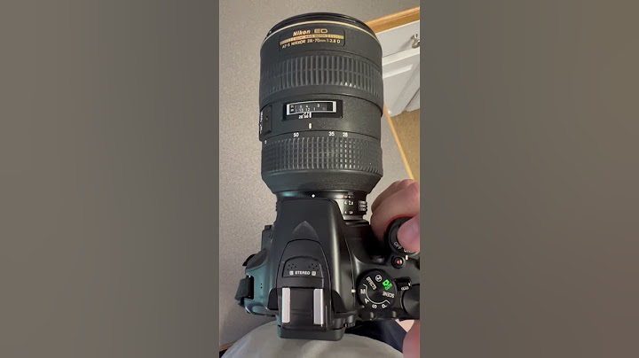 Nikon 28-70mm f 2.8 autofocus lỗi trên nikon d750 năm 2024