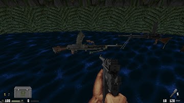WW2 Doom mod: LMGs demostration