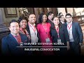 Harvard Extension School's Inaugural Convocation