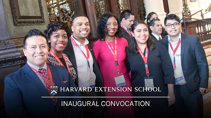 Harvard Extension School's Inaugural Convocation