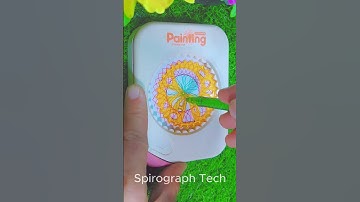 What does this pattern resemble?🤔 #Satisfying #Spirograph #shorts