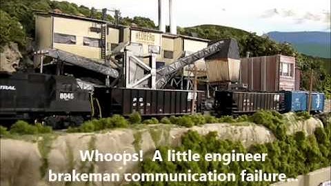 Operations: Local train KM-3, switching with modified waybills and switchlists