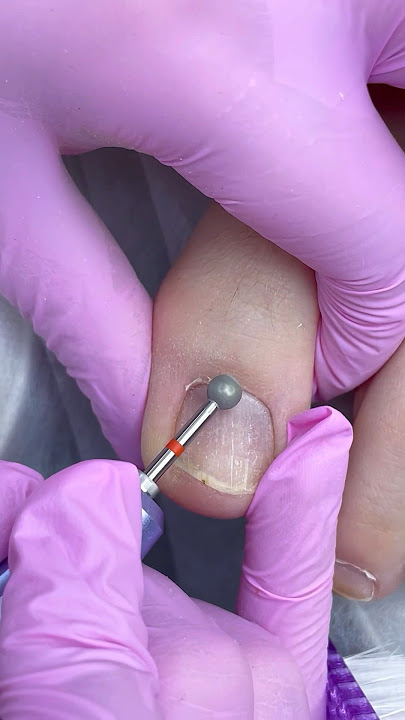 Dry pedicure test drive 🦶of 50k Electric nail file 😮