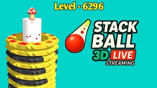 Stack Ball 3D Live Streaming #stackball #shorts