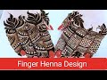 Beautiful fingers henna designs fingers designs tutorialsmehendigoviral floralmehndi tutorials