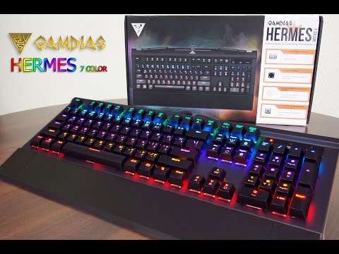 Краткий обзор клавиатуры GAMDIAS Hermes 7 COLOR Краткий обзор клавиатуры GAMDIAS Hermes 7 COLOR