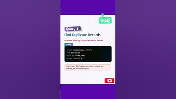 Find Duplicate Records In Sql #duplicate #find #records #sql