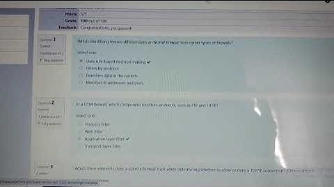2025-Fortinet-Lesson-1-Firewalls Quiz answers(FCF - Getting Started in Cybersecurity 3.0 Self-paced)