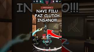 NAVI FILU FAZ CLUTCH INSANO DE CHAMBER!!! #valorant #shorts #vctemea