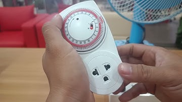 Hướng dẫn sử dụng Ổ cắm Hẹn Giờ cơ ĐQ ESK MT03 WR 13 2500W